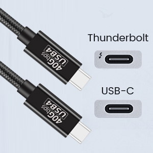 Thunderbolt 4 or USB4