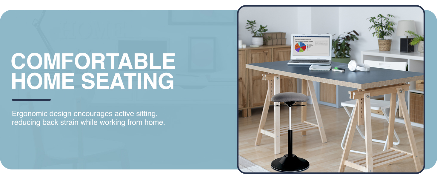 sit stand wobble stool, ergonomic leaning stool, active standing desk chair, adjustable stool