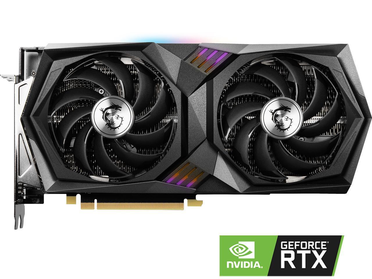 MSI Gaming GeForce RTX 3060 Video Card RTX 3060 Gaming X 12G