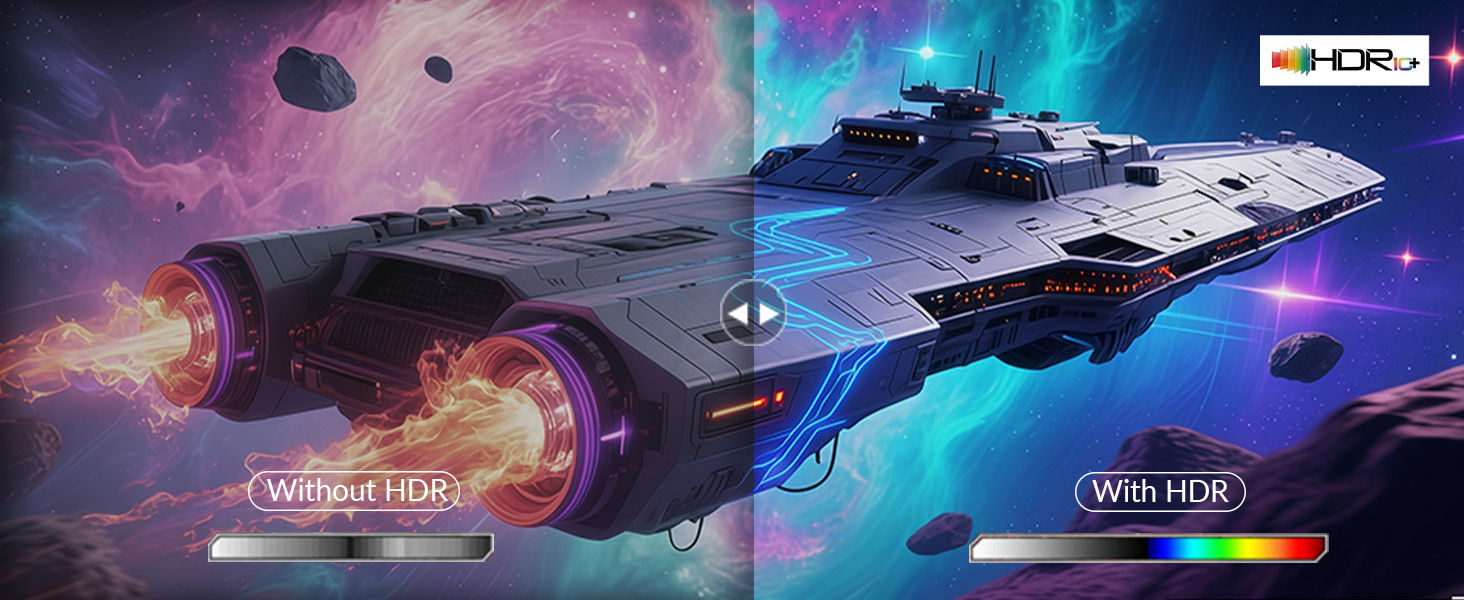 This high-performance 5-port HDMI switch allows seamless connectivity for up to 5 devices like P