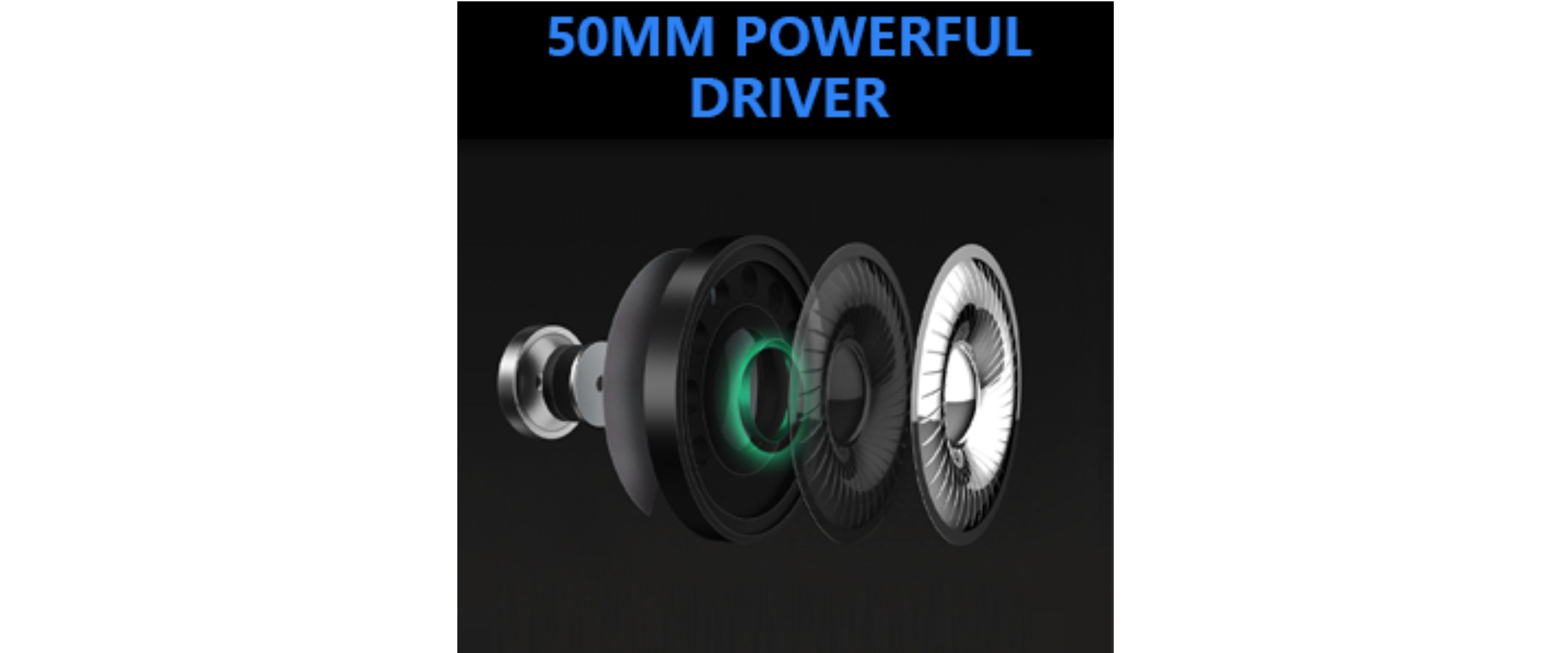 Anivia headset 50mm driver unit
