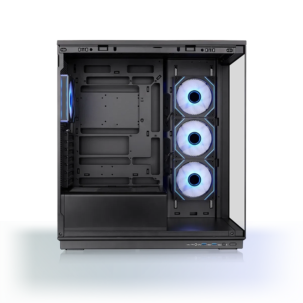 Thermaltake Stage 450 TG ARGB Mid Tower Chassis - Black
