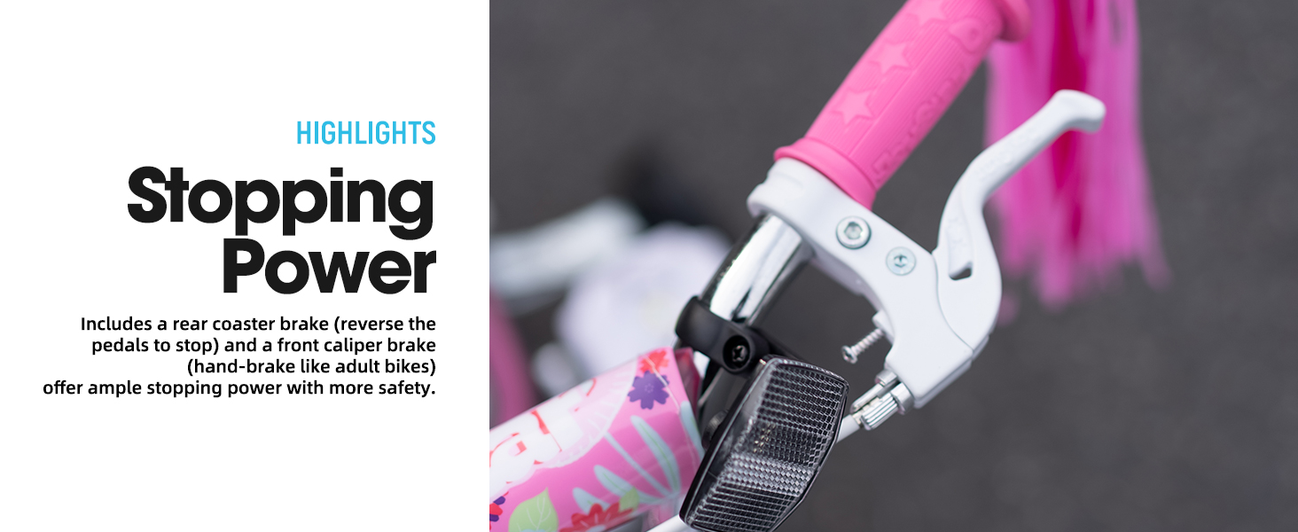 kids bike kids bicycle boys girls children training wheels basket