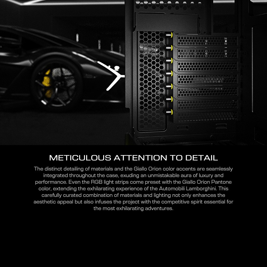 LIAN LI, PC case, case, O11DERGBL, O11, RGBL, Lamborghini, lambo
