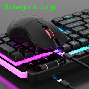 Both the keyboard and mice Rechargeable 3600mA