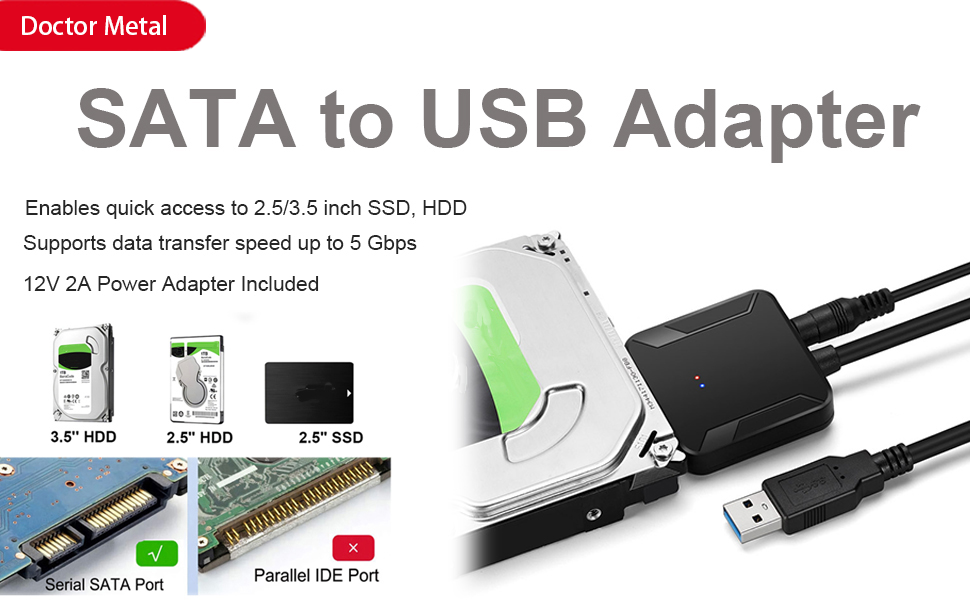 SATA to USB Adapter