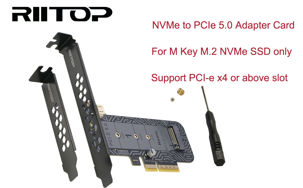 m.2 nvme pcie adapter card