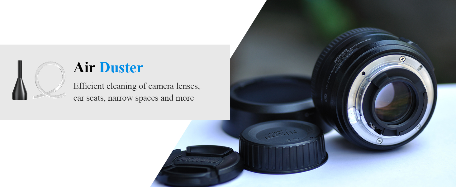 Crevice nozzle+Hose: