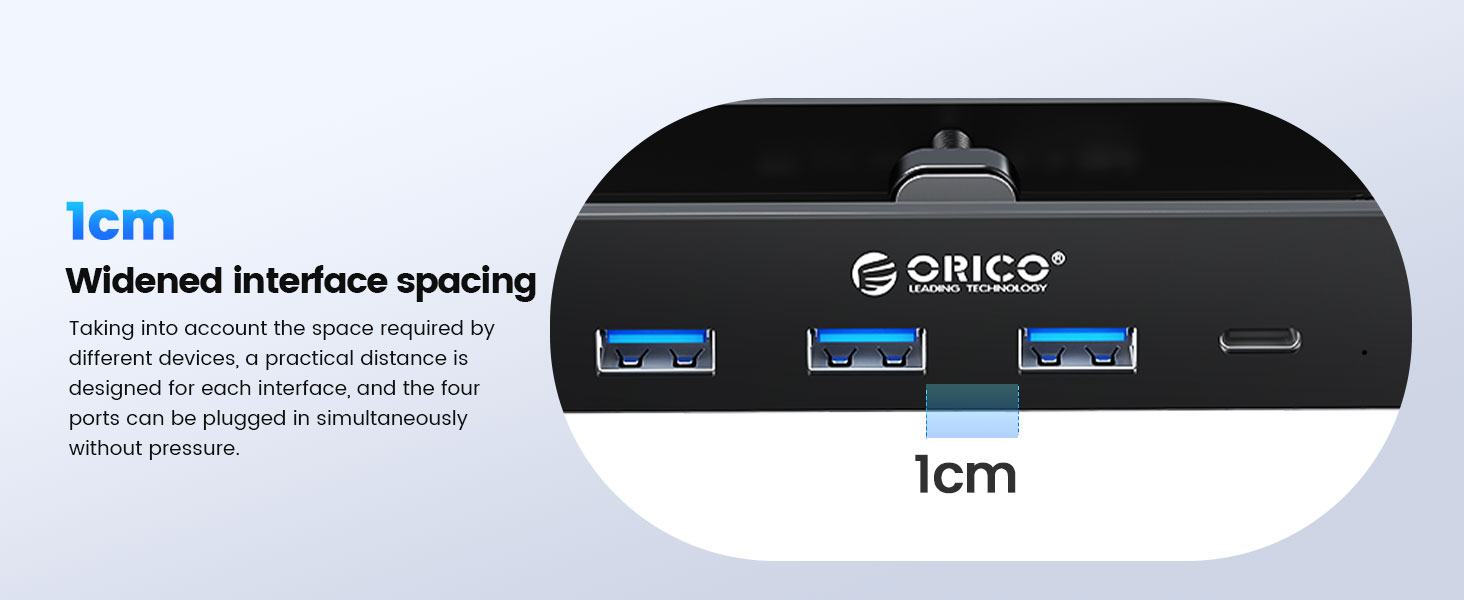 1 CM interface Spacing