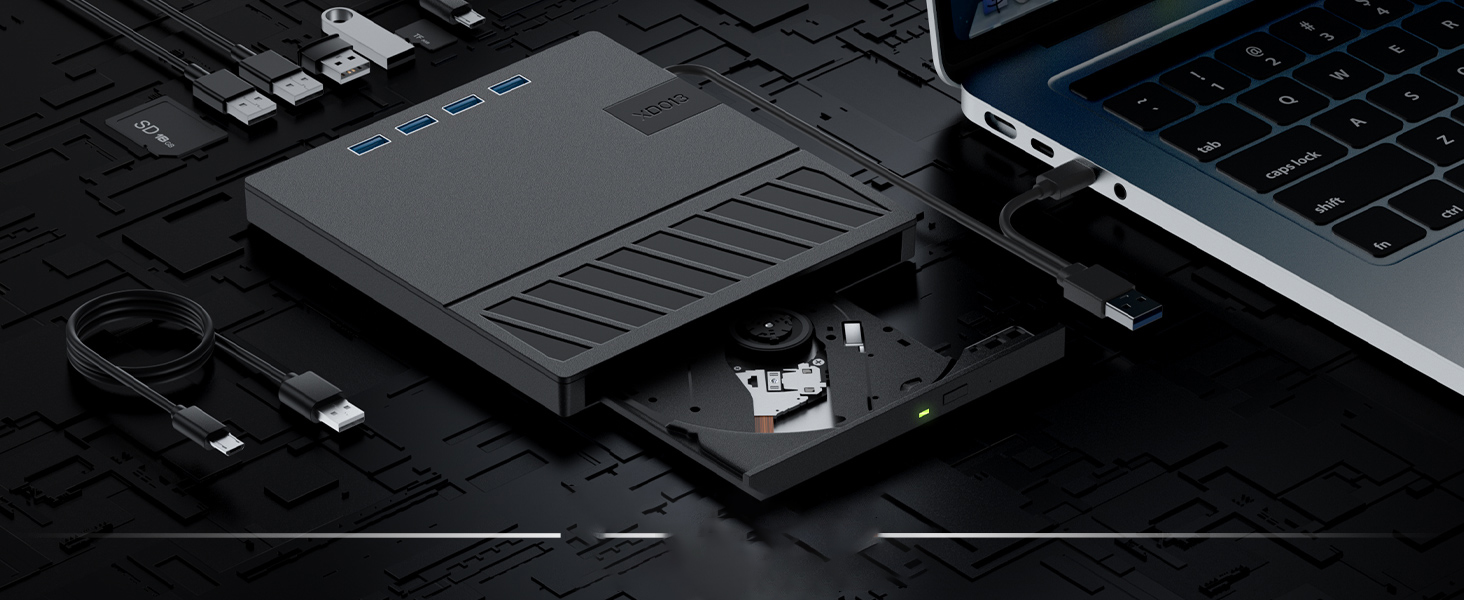 About Our Products 7 In 1 multifunction optical drive, Integrated CD/DVD reading and writing, USB3.0