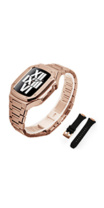 rose gold+black