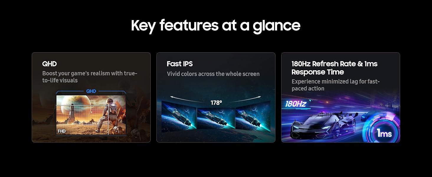 SAMSUNG Odyssey G5 G50F Gaming Monitor