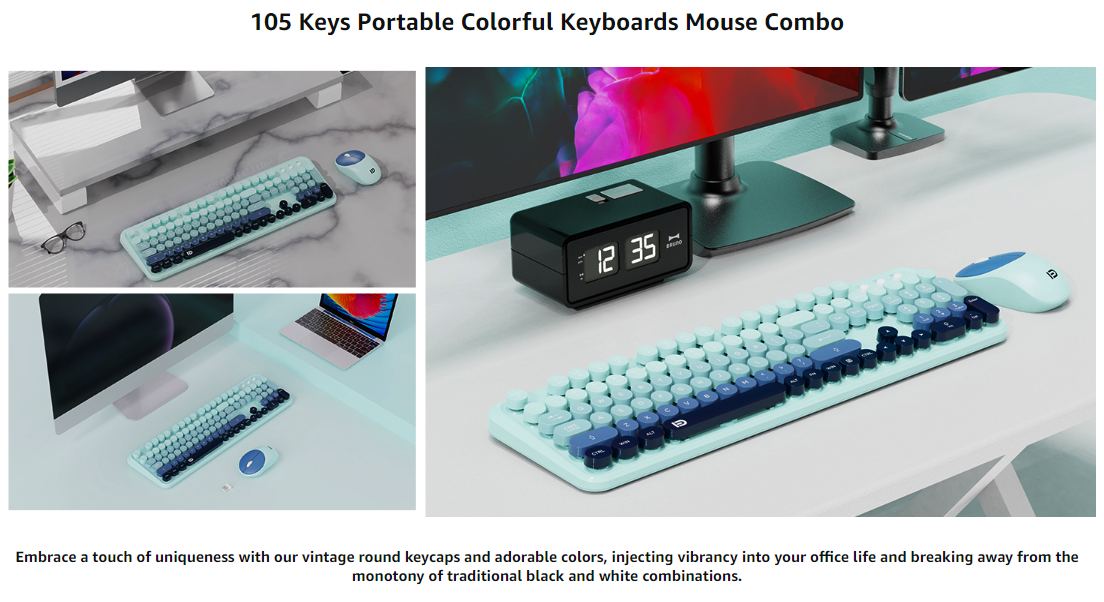 Wireless keyboard and mouse kit