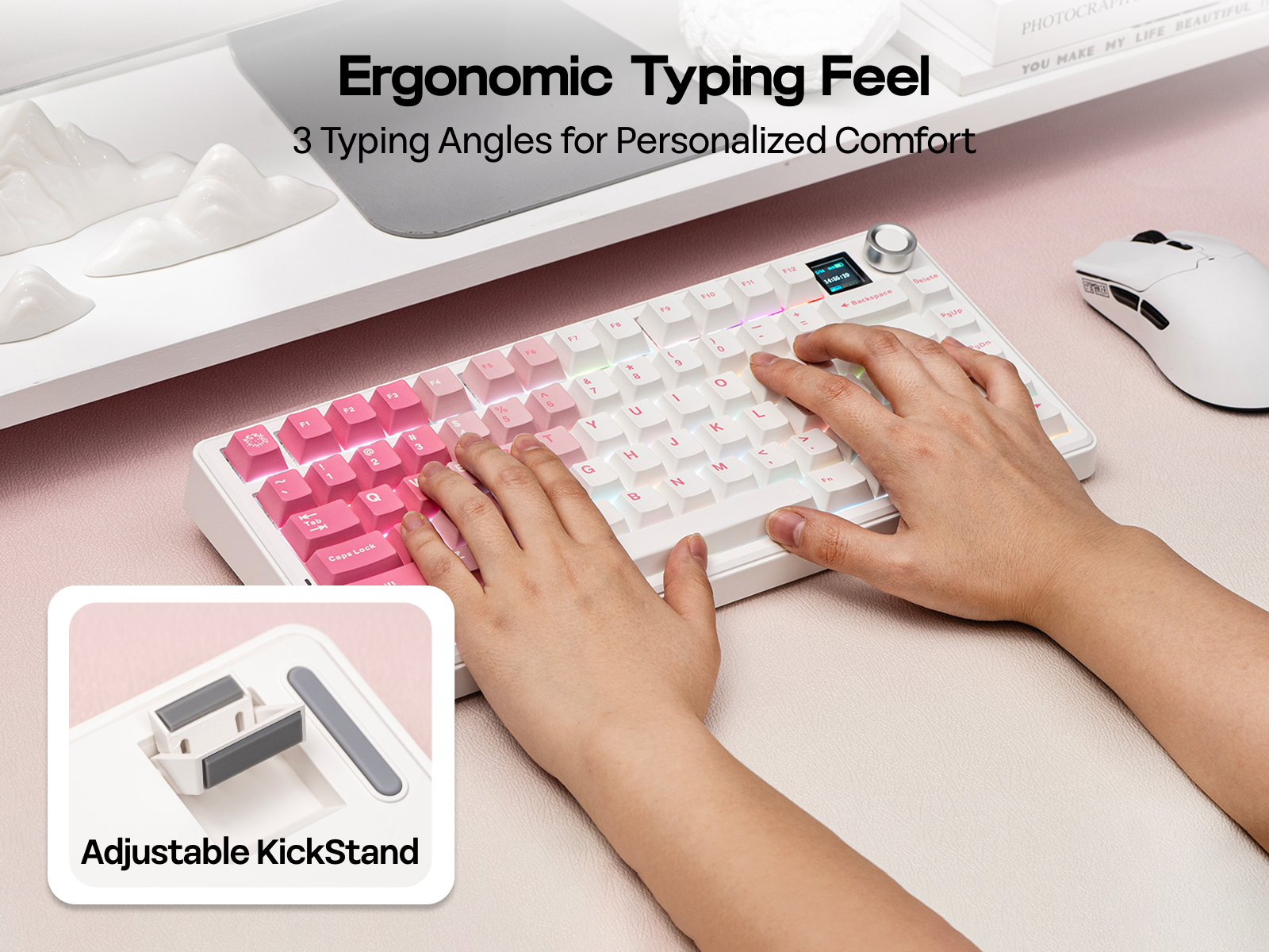 AULA F75 Max Ergonomic Typing Feel