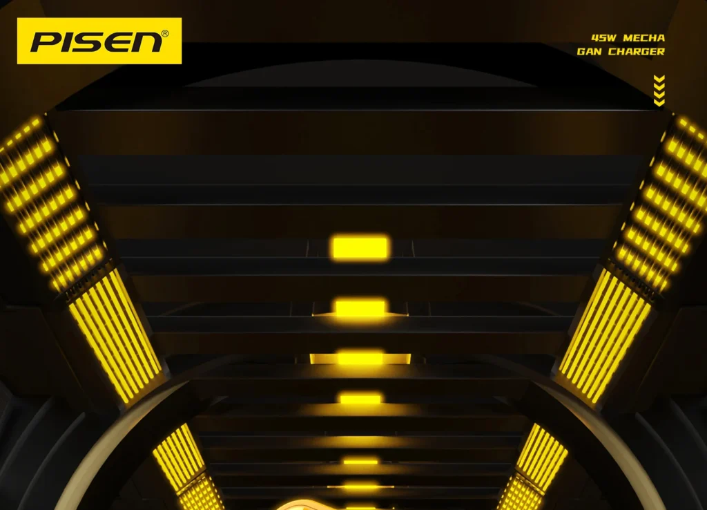 PISEN Mecha 45W 2-Port Fast Charger (US)
