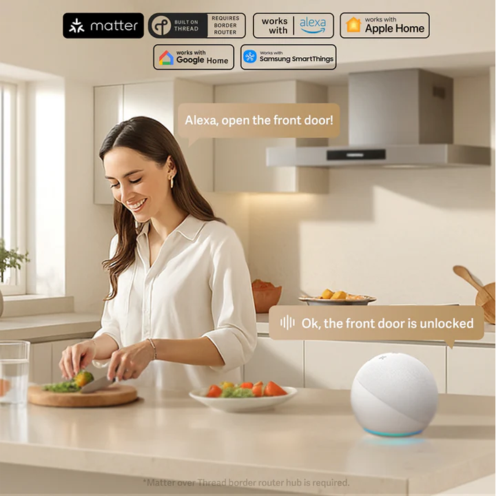 Lockin Veno Plus All-in-One Smart Lock for Front Door