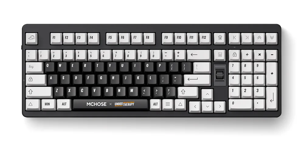 MCHOSE x Unbox Therapy UT98 98% Tri-Mode Wireless Gasket Mount Mechanical Keyboard