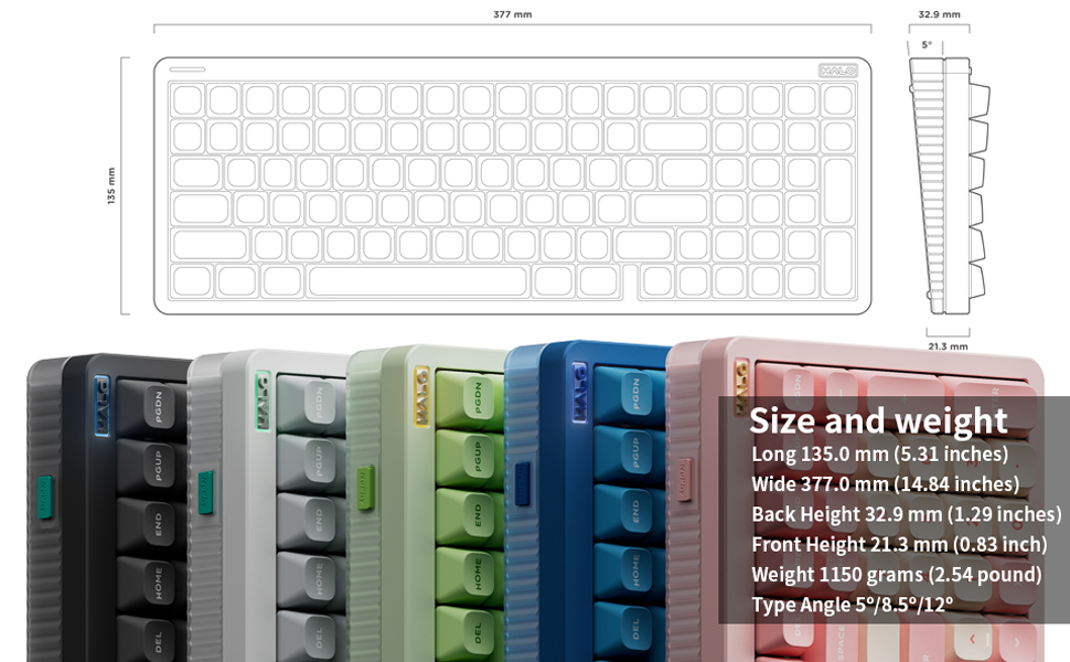 nuphy Halo96 V2 Wireless Mechanical Keyboard