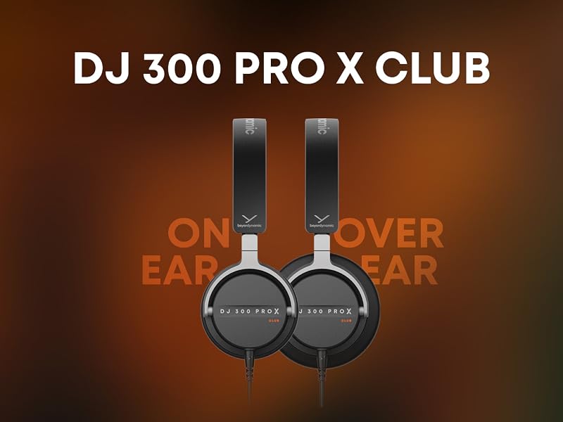beyerdynamic DJ 300 Pro X Club Professional DJ Headphones