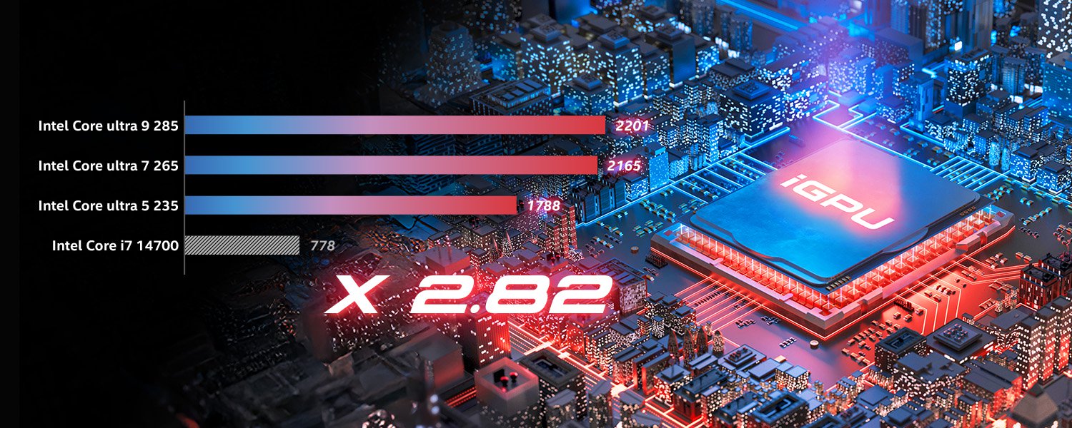 ASRock Deskmini B860W Intel Socket LGA1851 Black Barebone