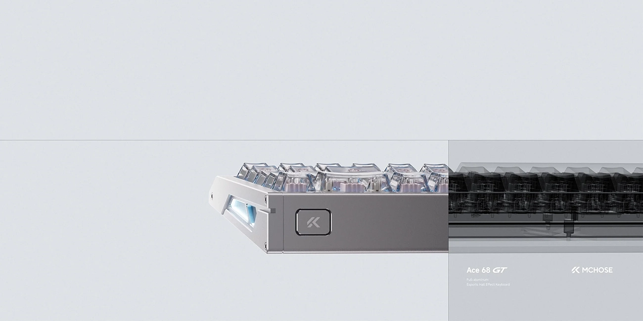 MCHOSE Ace 68 GT Full-aluminum Esports Hall Effect Keyboard