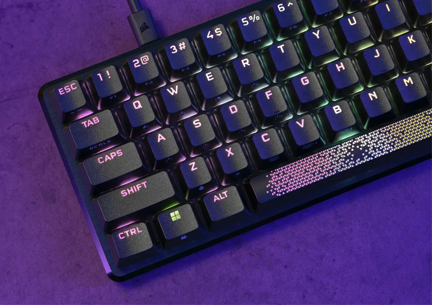 Corsair K65 PRO Mini RGB 65% Optical-Mechanical Wired Gaming Keyboard