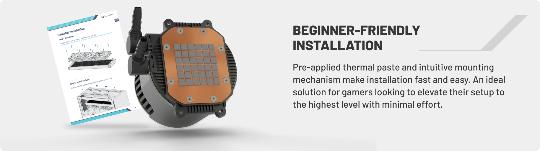 Beginner-friendly installation