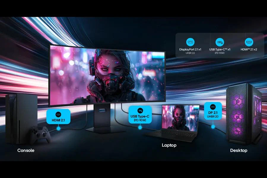 LG UltraGear evo AI GM9 Gaming Monitor