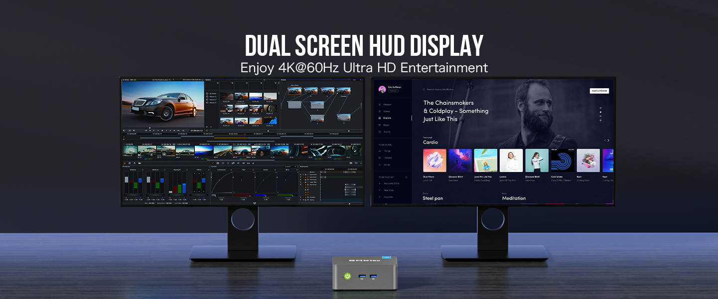 Dual Screen Display