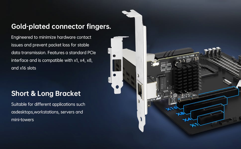 5Gb Base-T Network Card RTL8126