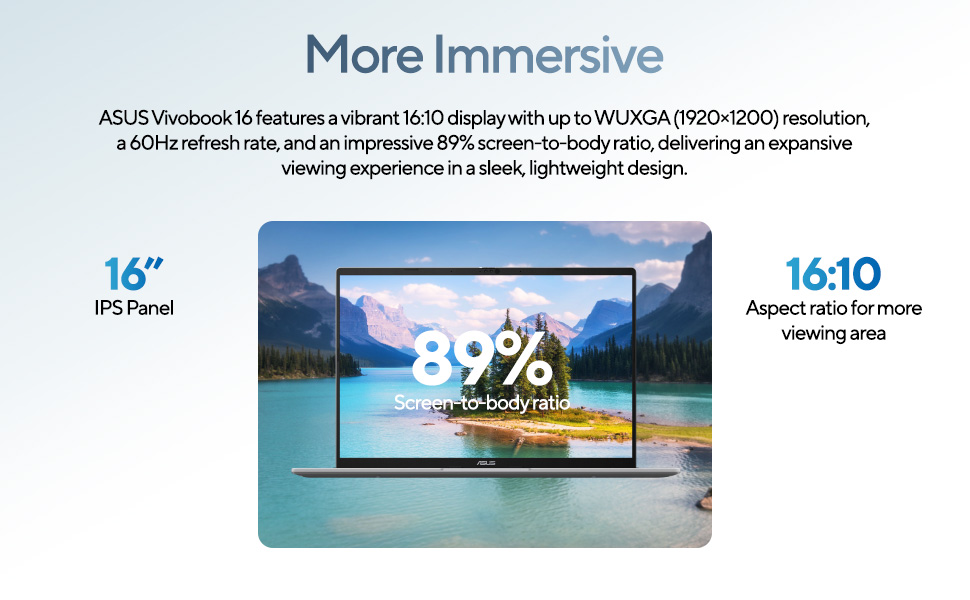 ASUS VivoBook 16 Laptop