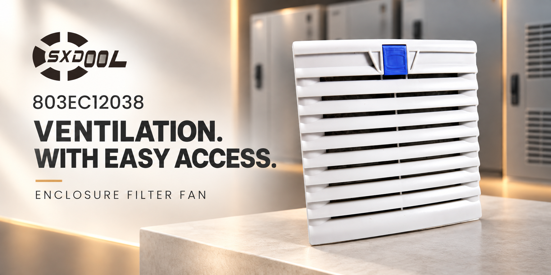 SXDOOL 803EC12038 enclosure filter fan