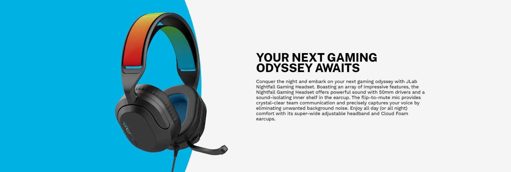 Nightfall Gaming Wired Headset