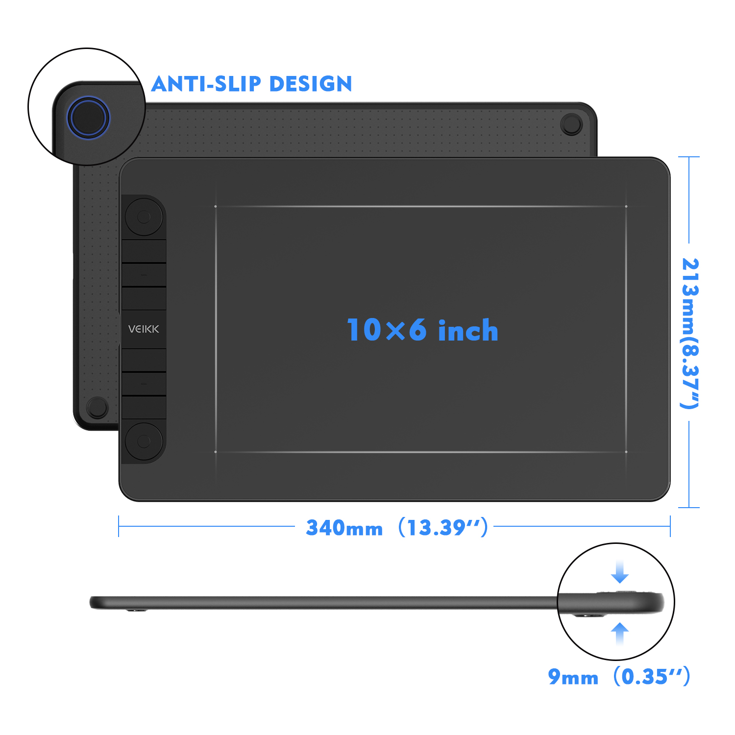 PEN TABLET PAD VK1060 PRO