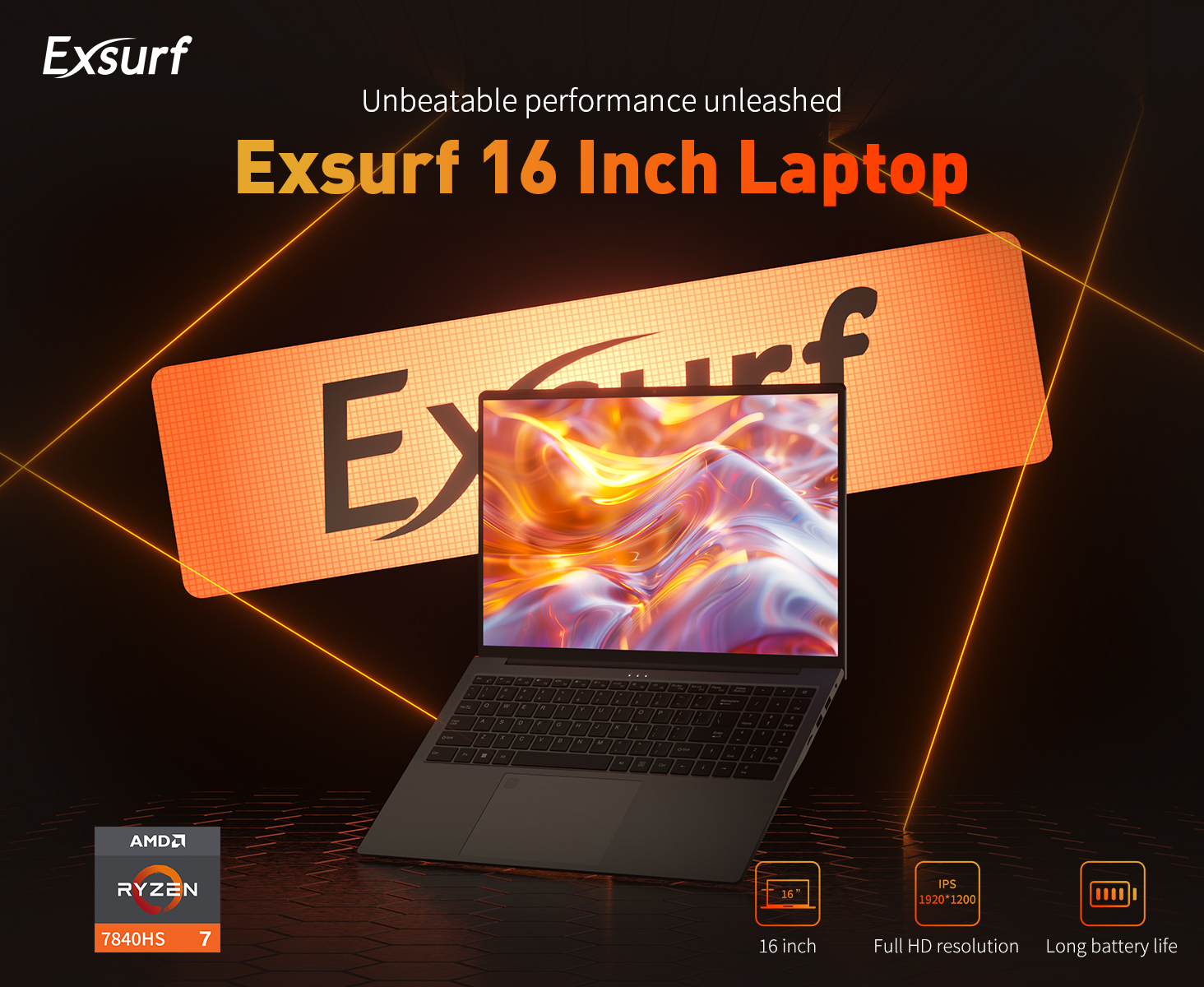 Exsurf 16" Laptop