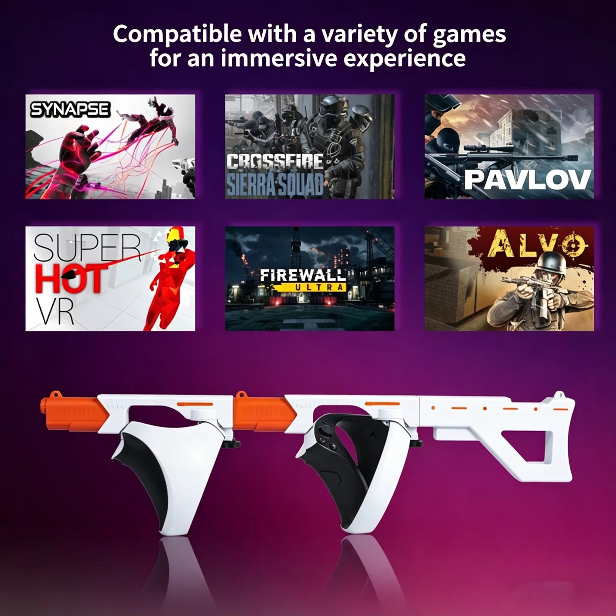 Compatible with a Variety of Games