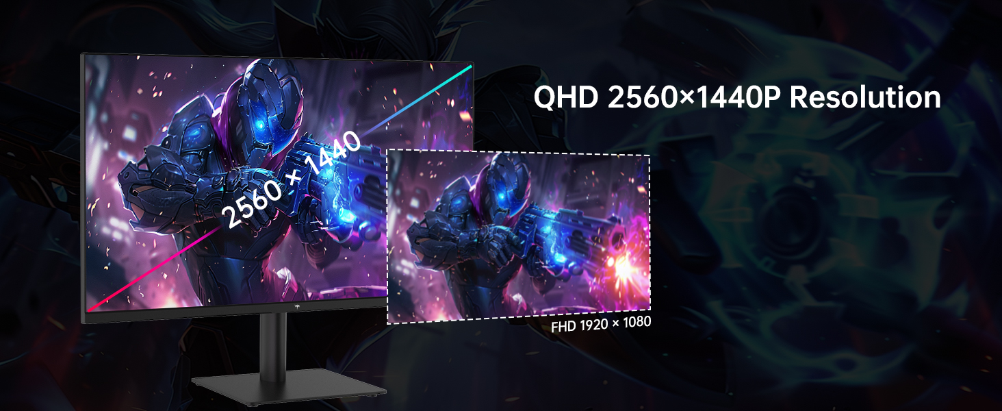 QHD 1440P Resolution