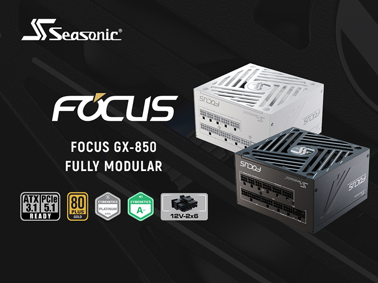 SeaSonic FOCUS GX-850 White Power Supply