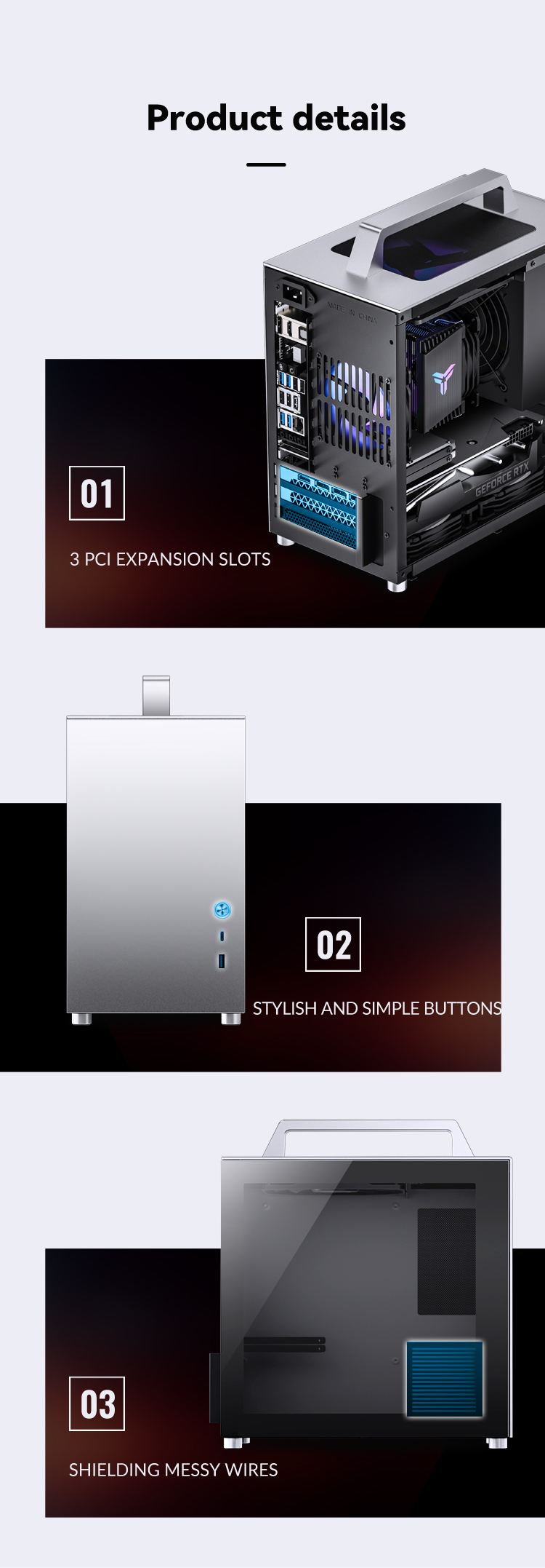 Portable pc case