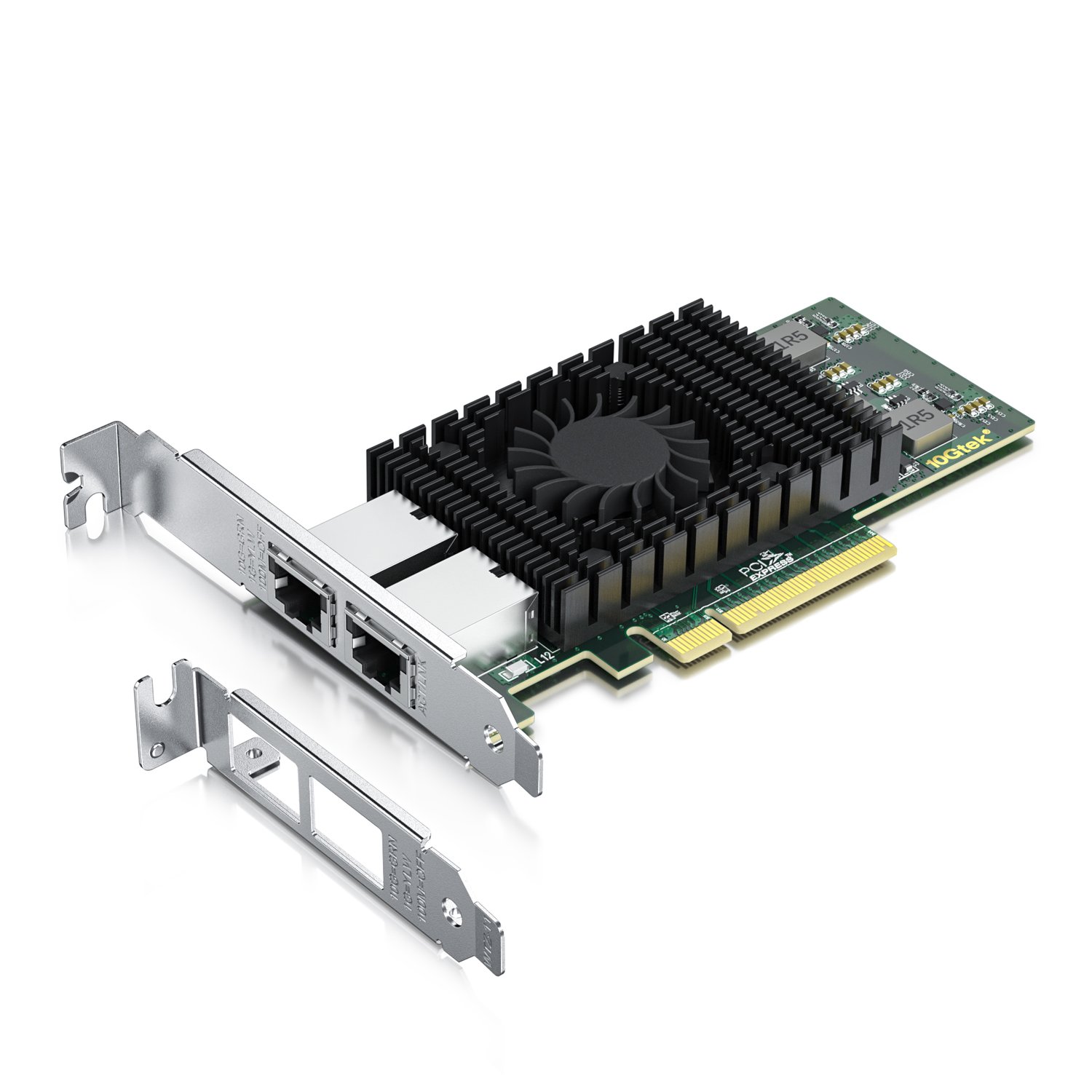 10Gb Network Interface Card, Dual SFP+ Port with Broadcom