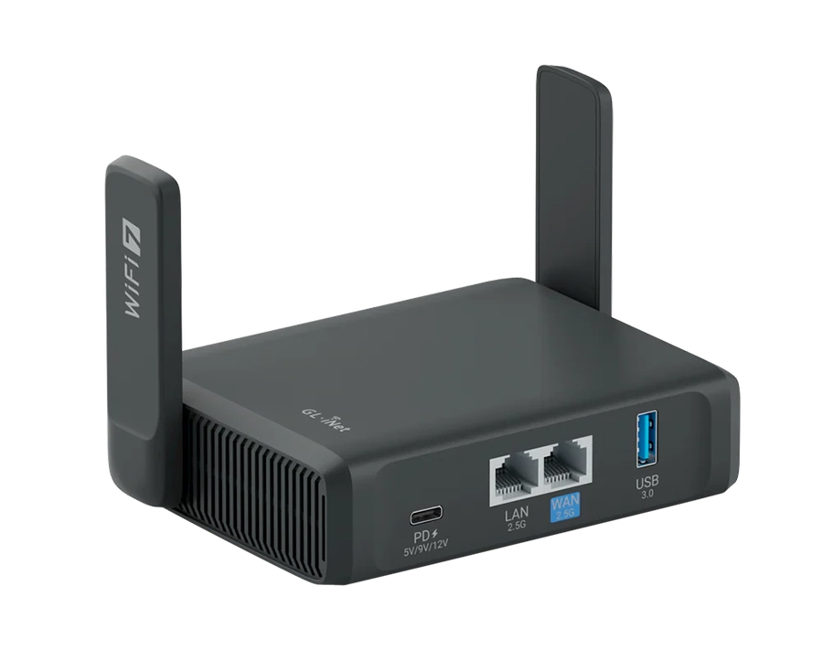 GL.iNet GL-BE3600 (Slate 7) Portable Travel Router