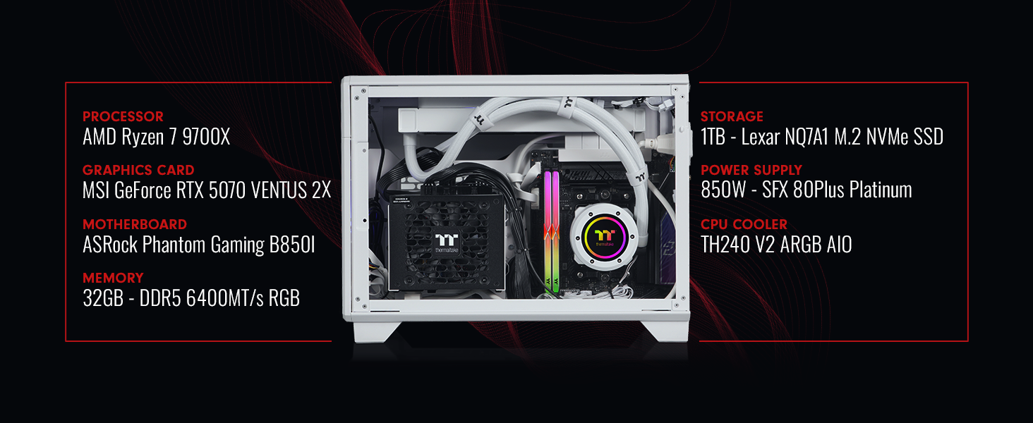 Thermaltake LCGS Traveler Mini-ITX Gaming PC
