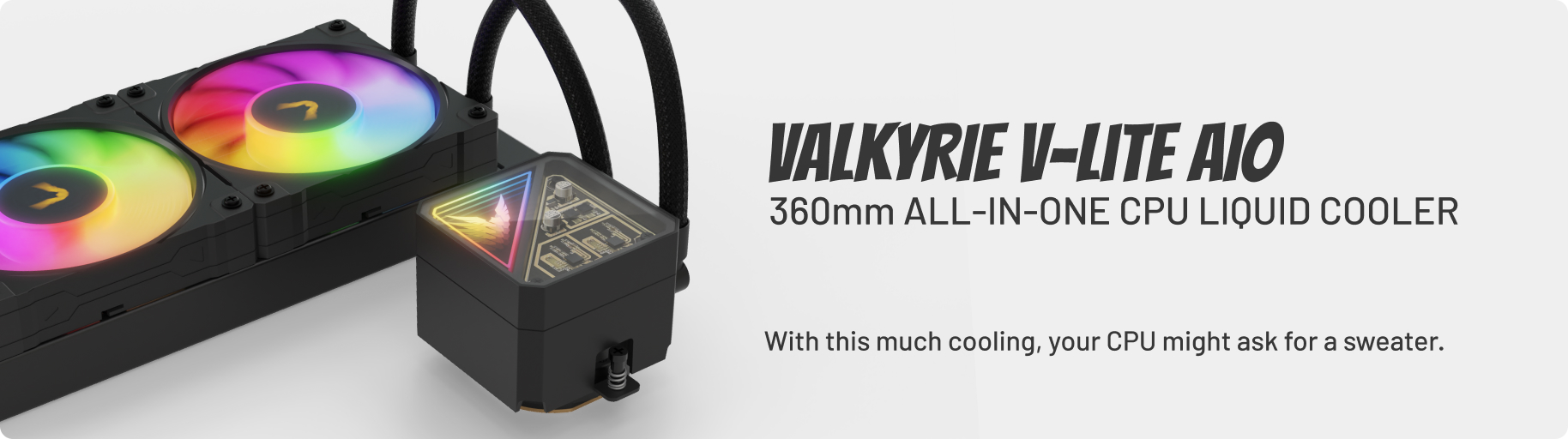 Valkyrie V-Lite AIO 360mm CPU liquid cooler