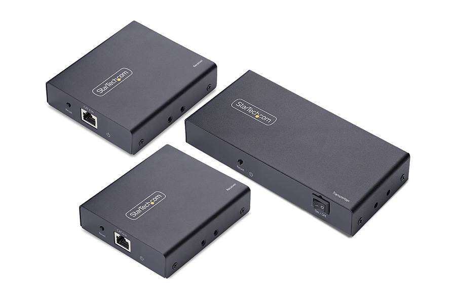 StarTech 4K7012IC-EXTEND-HDMI 2-Port HDMI Extender and Splitter Over CAT6