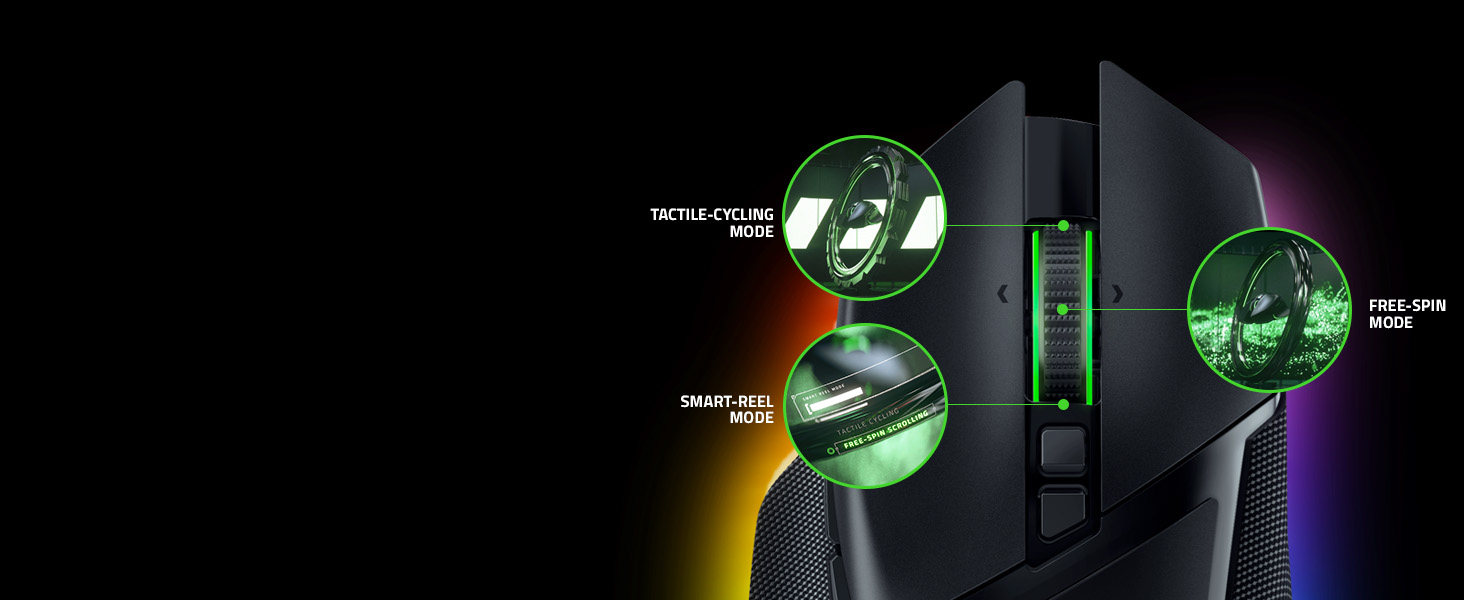 Razer Basilisk V3 Pro Customizable Wireless Gaming Mouse: Fast