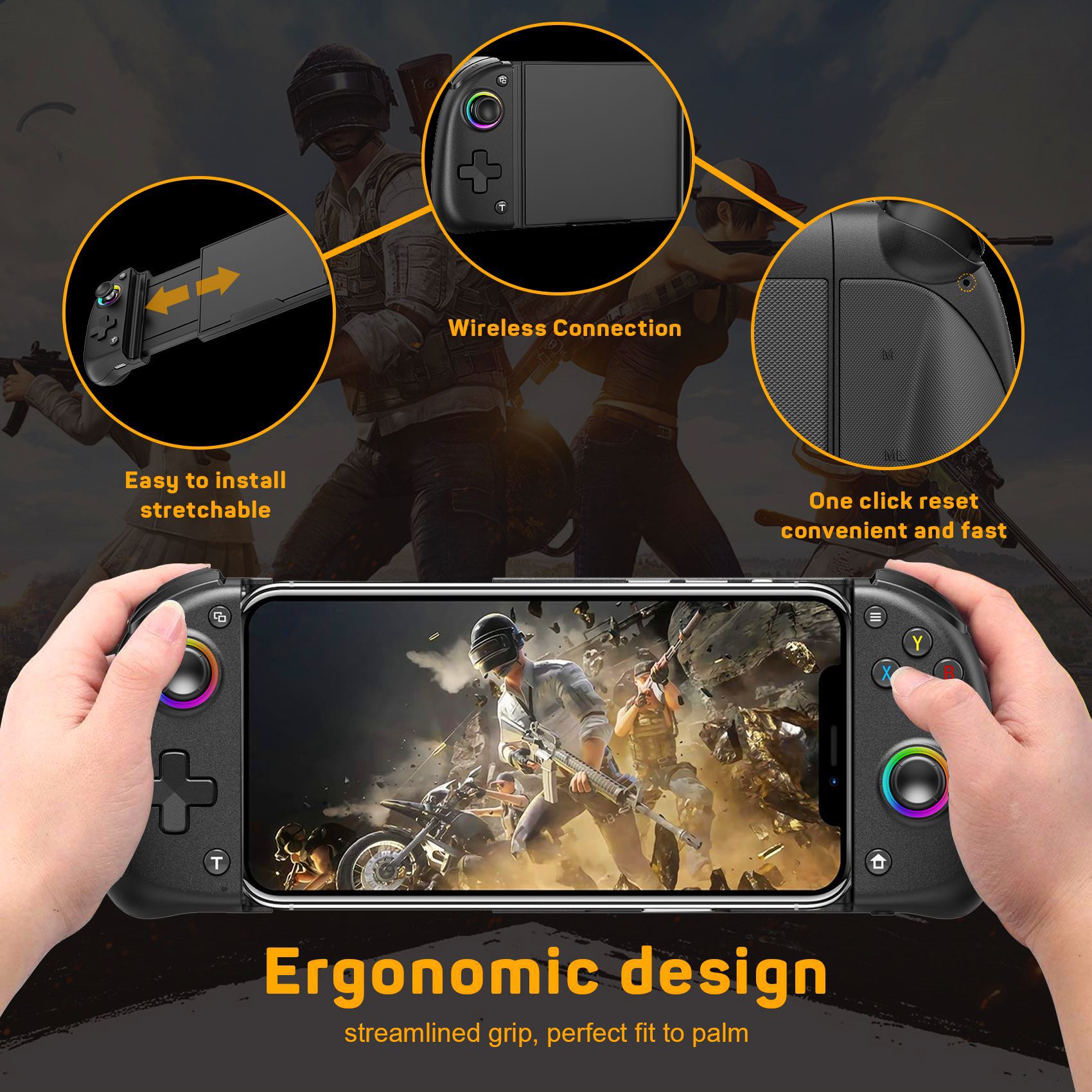 Ergonomic Stretchable Design
