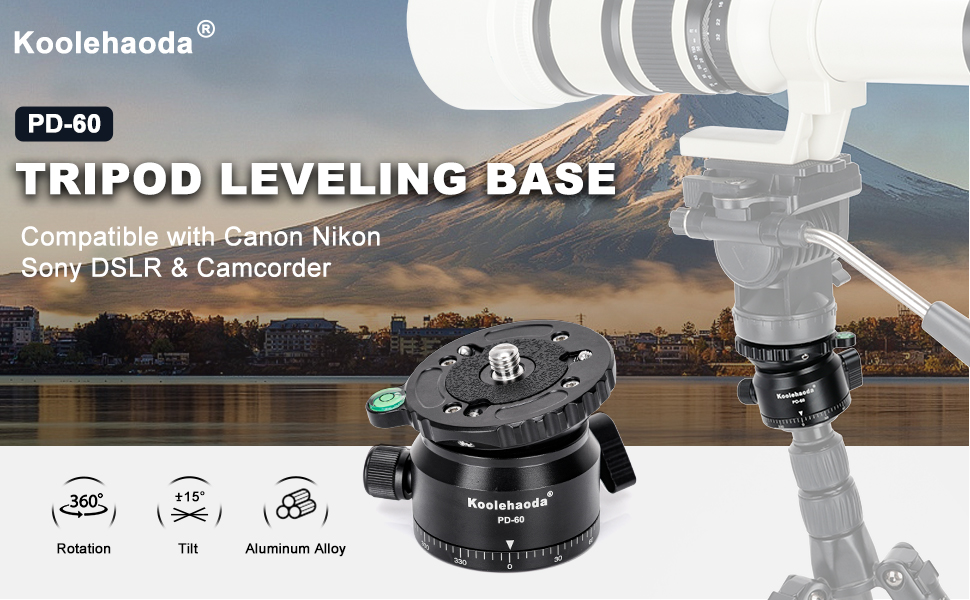 Tripod Leveling Base