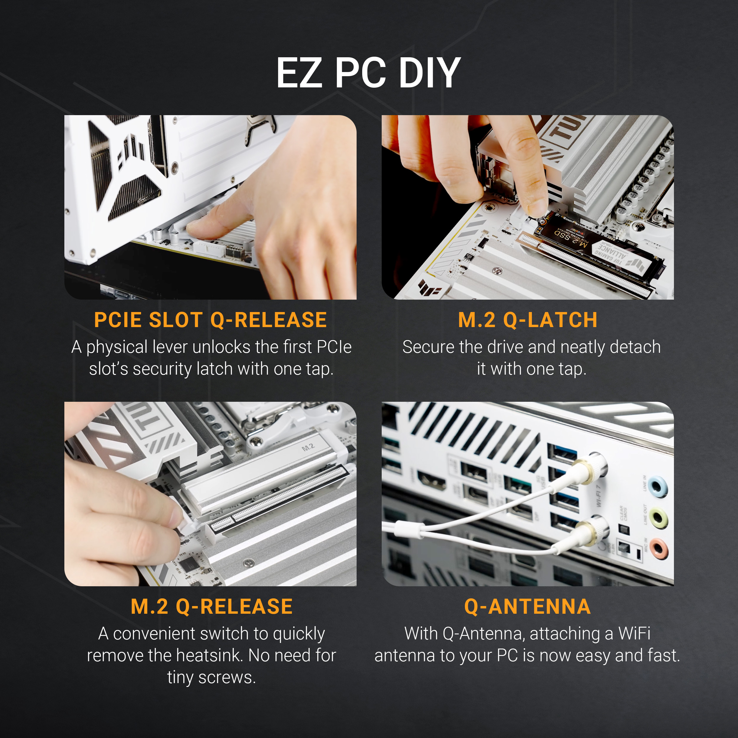  ASUS TUF GAMING X870-PRO WIFI7 W NEO AMD ATX motherboard