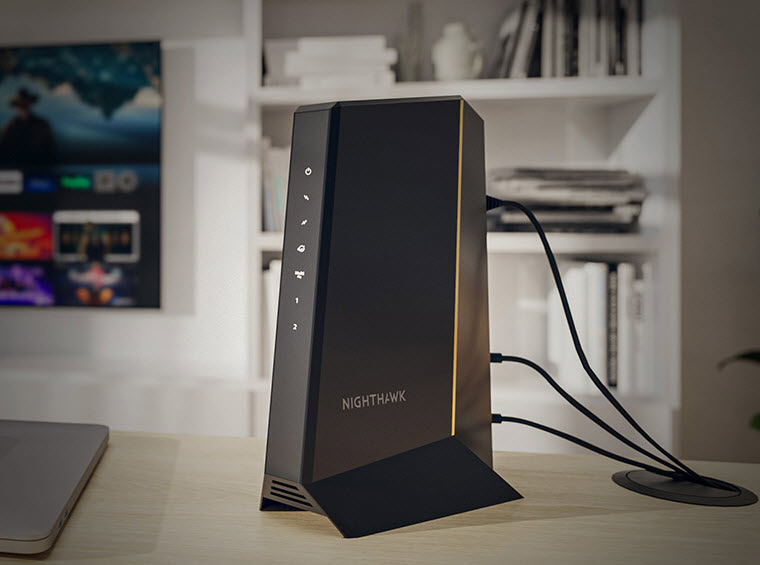 Netgear Nighthawk CM3000-100NAS CM3000 Mid/High-Split Multi-Gig 2.5Gbps Cable Modem