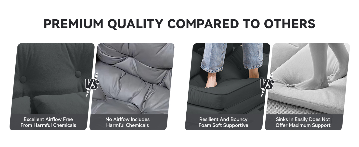PREMIUM QUALITY COMPARED TO OTHERS